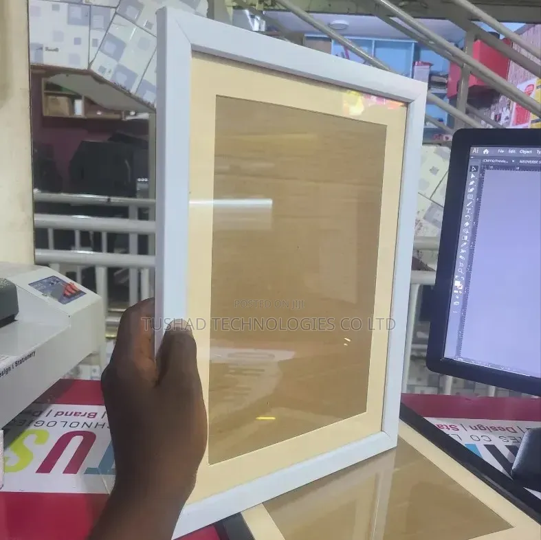 Printed Certificate / Document / Photo Frames A4 A3 A2, Wood Flames