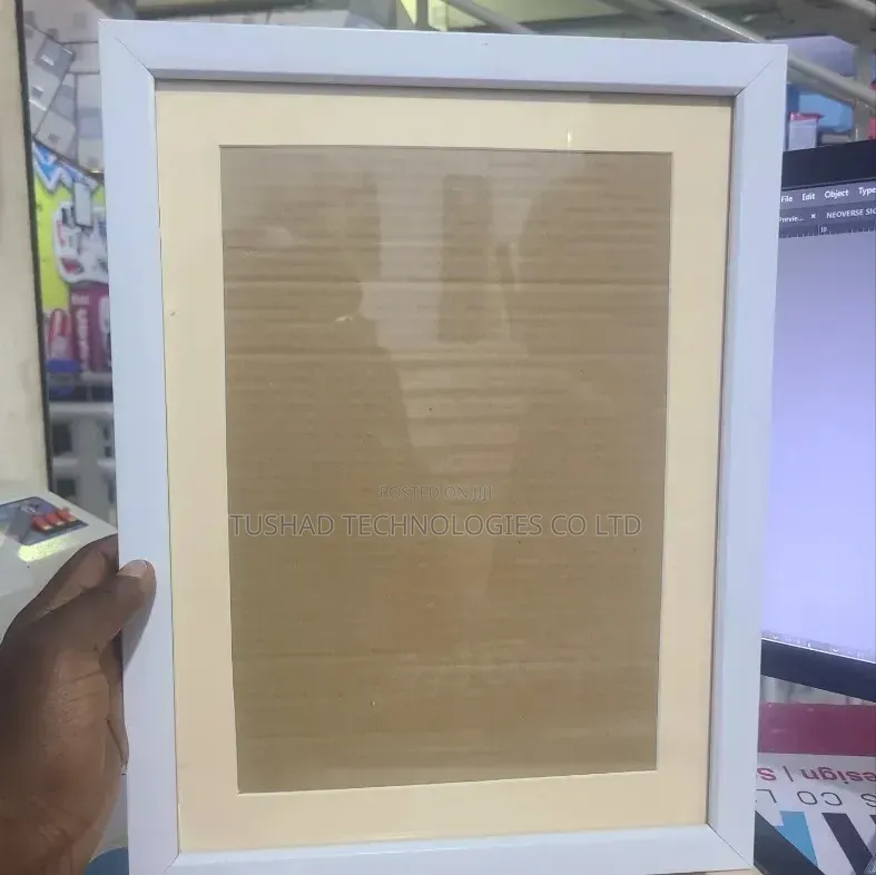 Printed Certificate / Document / Photo Frames A4 A3 A2, Wood Flames