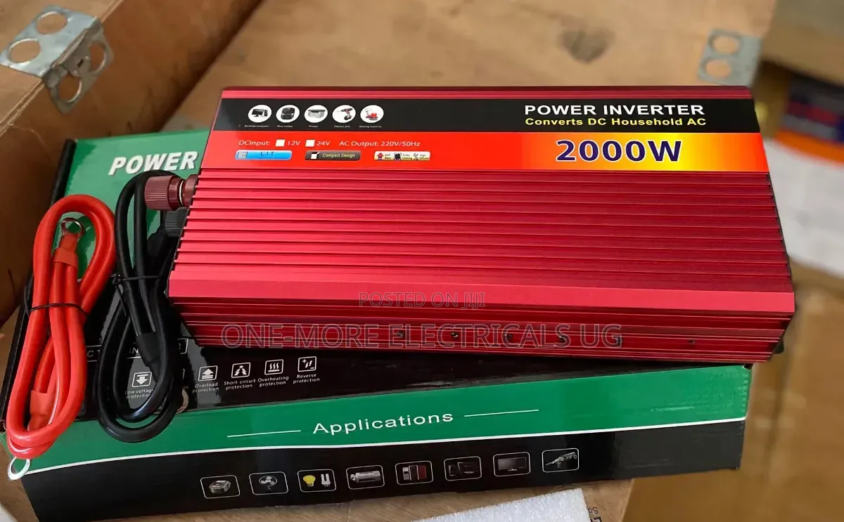 Portable Backpack Inverter 2000w/12volts