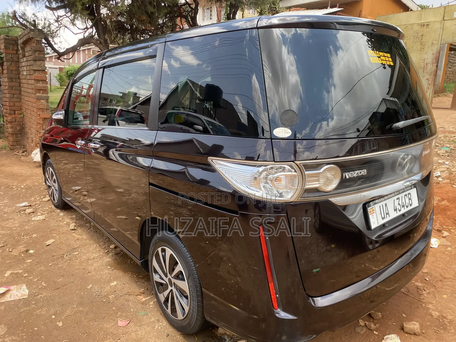 Mazda Biante 2014 Maroon