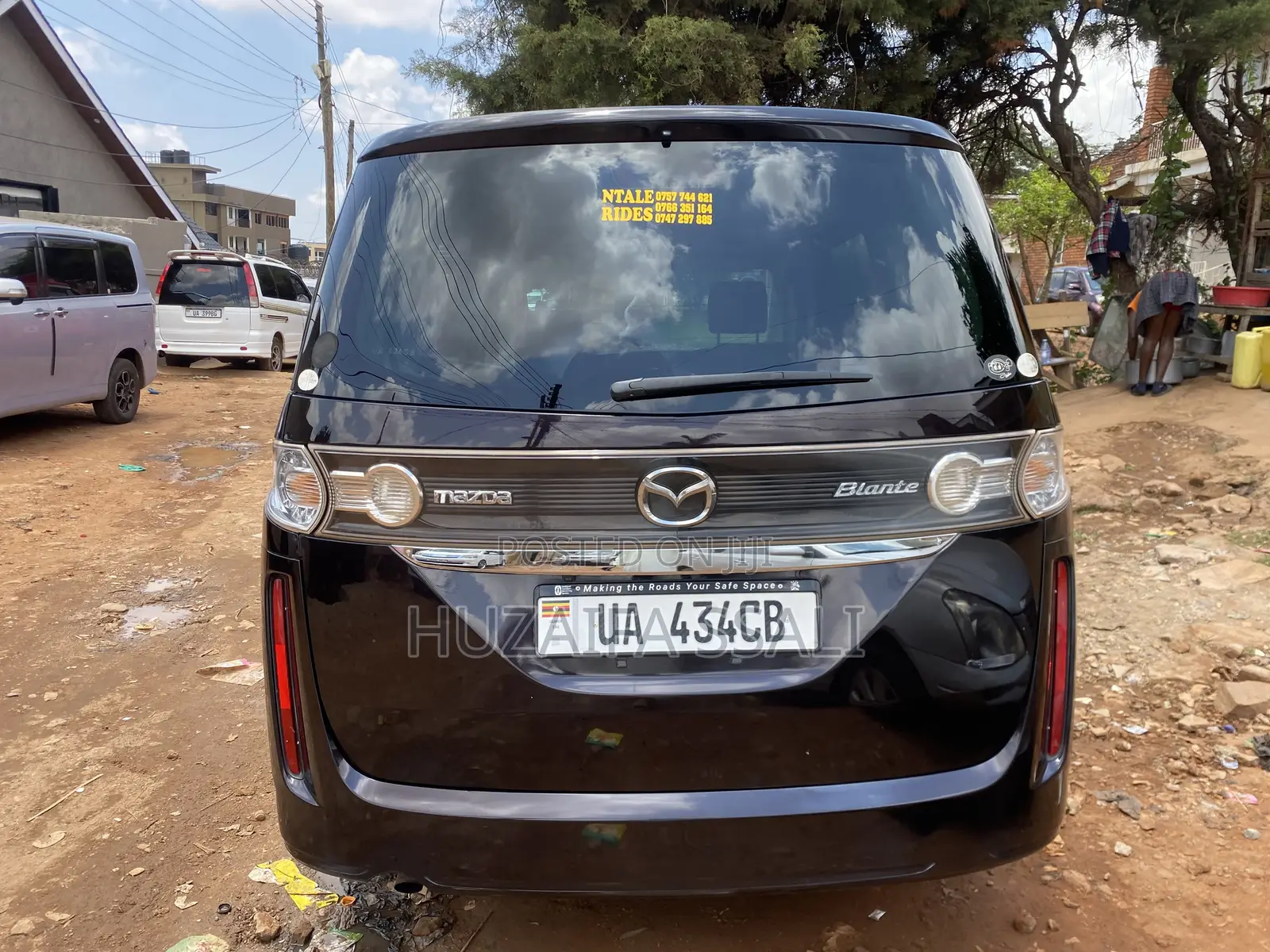Mazda Biante 2014 Maroon