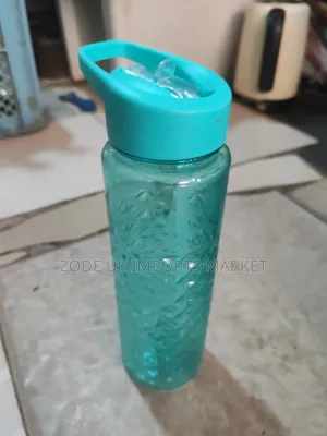 Gym Supplements and Water Bottle