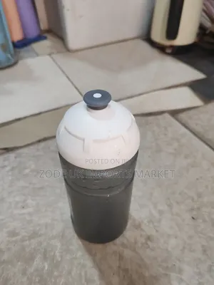 Gym Supplements and Water Bottle