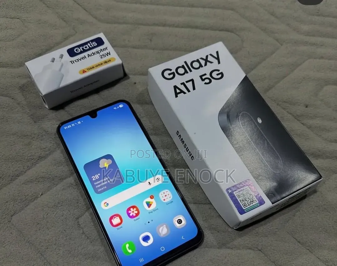New Samsung Galaxy A17 5G 256 GB Black