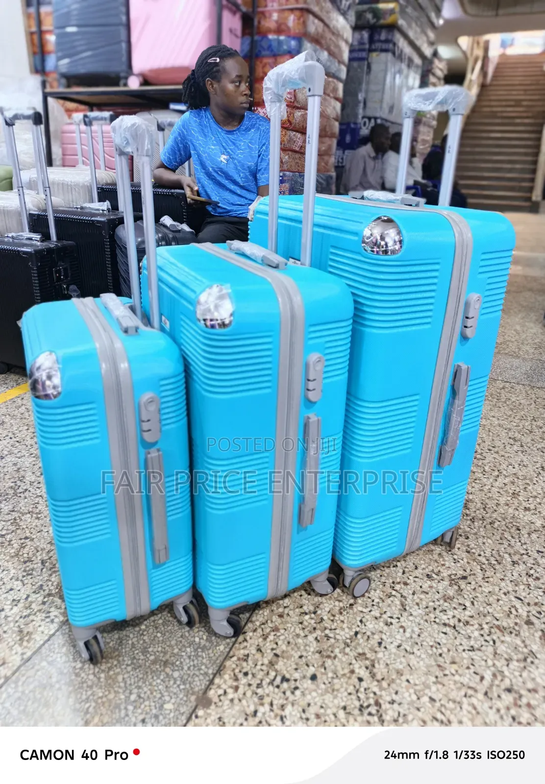 Good Partner Plastic Suitcases Full Set. 3pcs in 1set