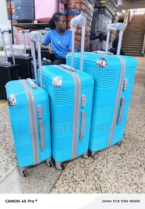Good Partner Plastic Suitcases Full Set. 3pcs in 1set