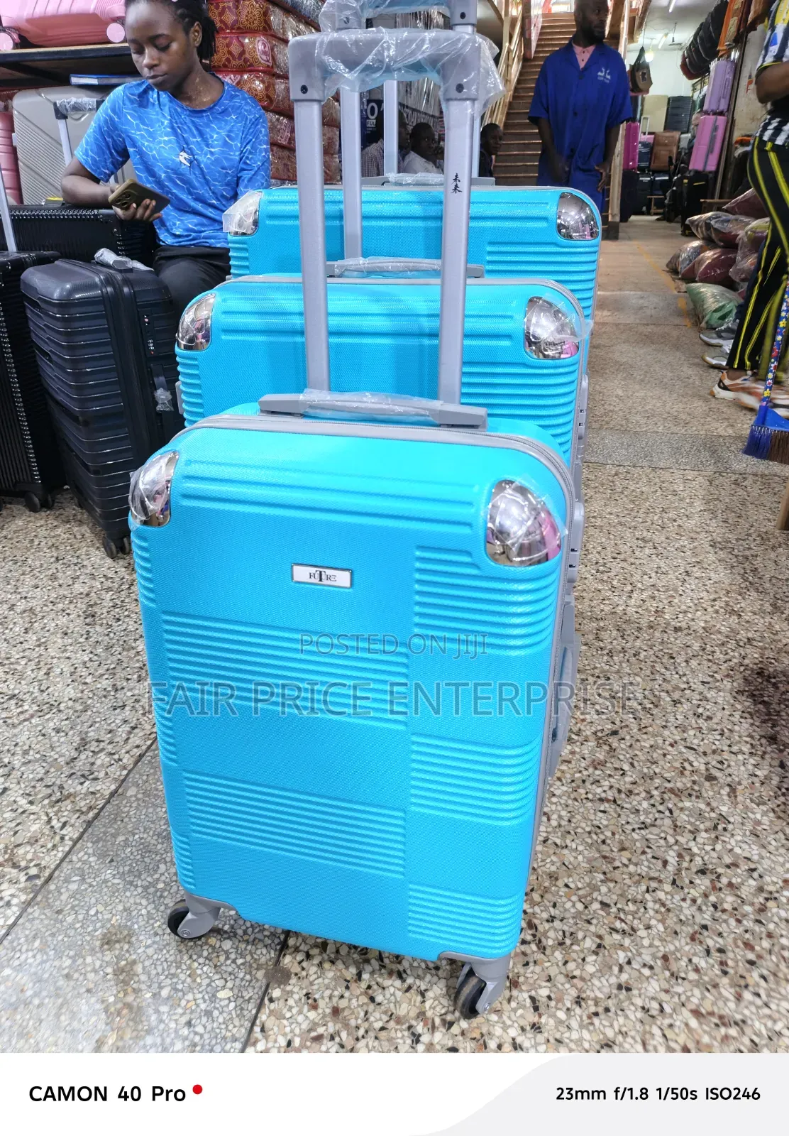 Good Partner Plastic Suitcases Full Set. 3pcs in 1set