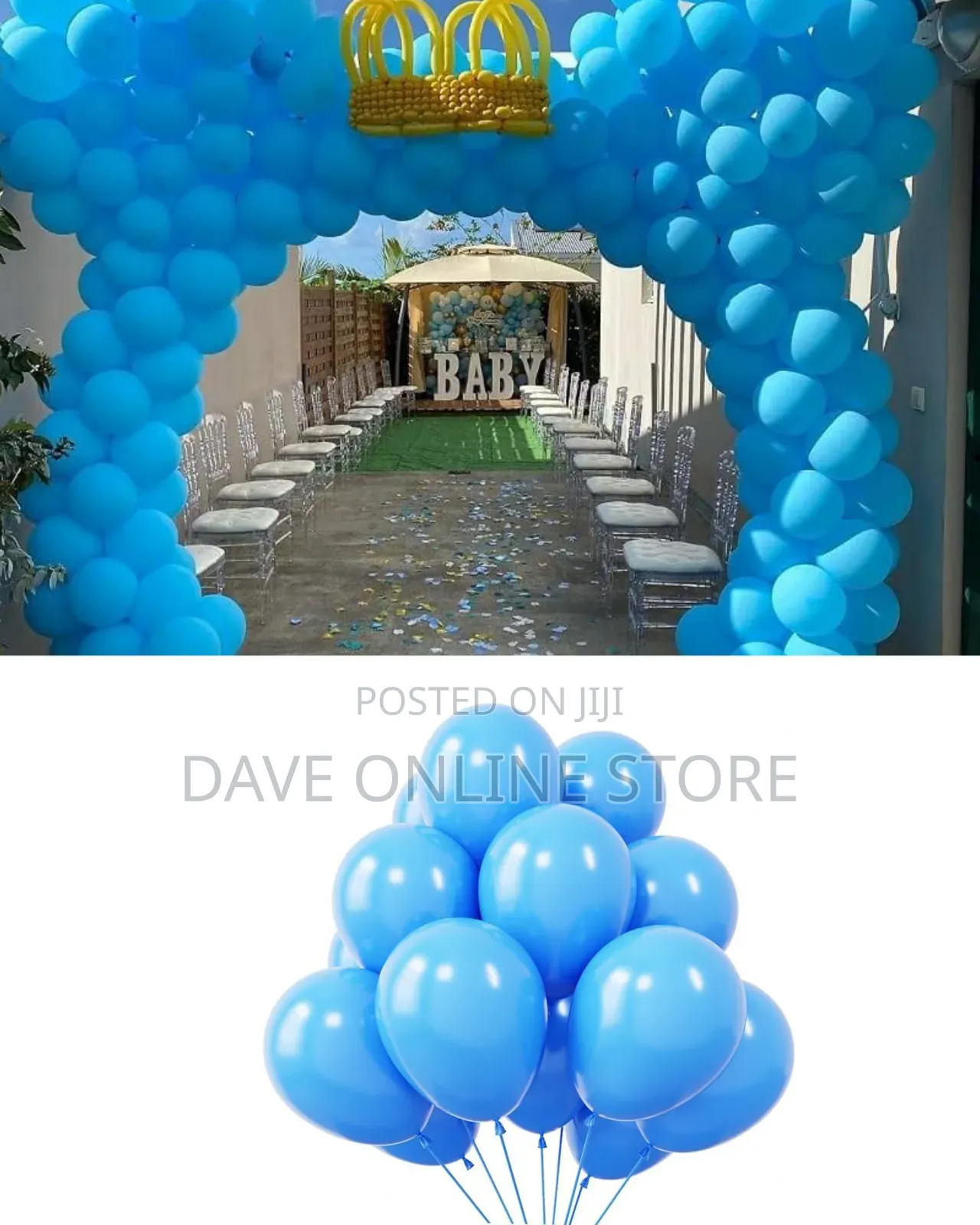 12 Inch
Light 100 Pieces Blue Matte Balloons