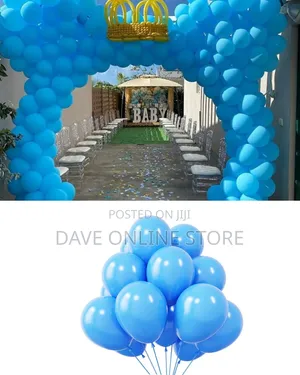 12 Inch
Light 100 Pieces Blue Matte Balloons