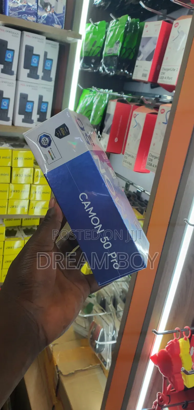 New Tecno Camon 50 Pro 256 GB Black