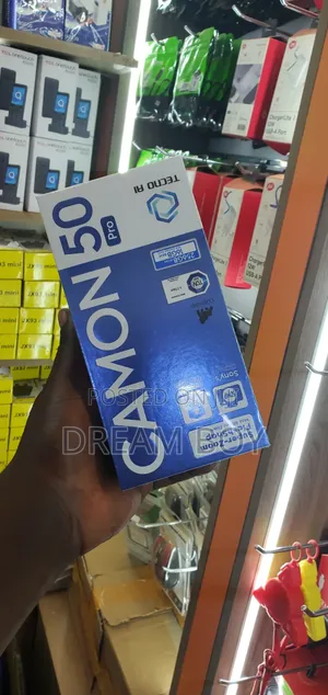 New Tecno Camon 50 Pro 256 GB Black