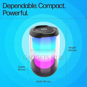 HP Multimedia Speaker RGB Light USB Powered Bluetooth