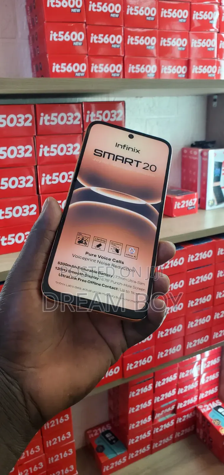 New Infinix Smart 20 128 GB Orange
