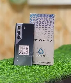 New Tecno Camon 40 Pro 5G 256 GB Black
