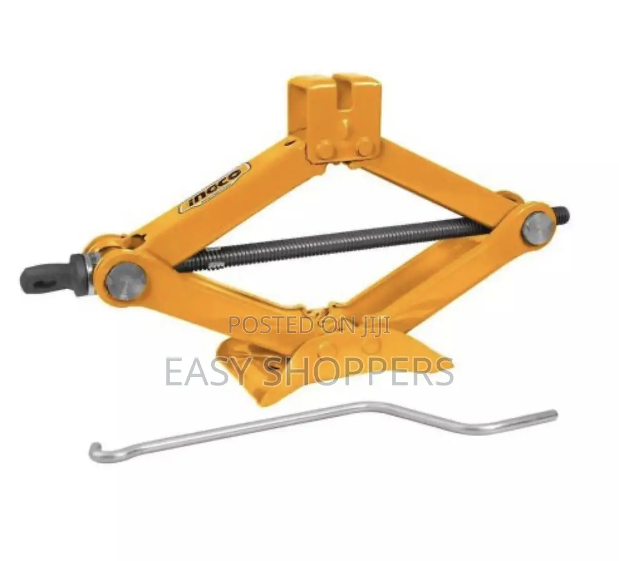 Ingco 2 Ton Scissor Car Jack Heavy Duty Car Lifter