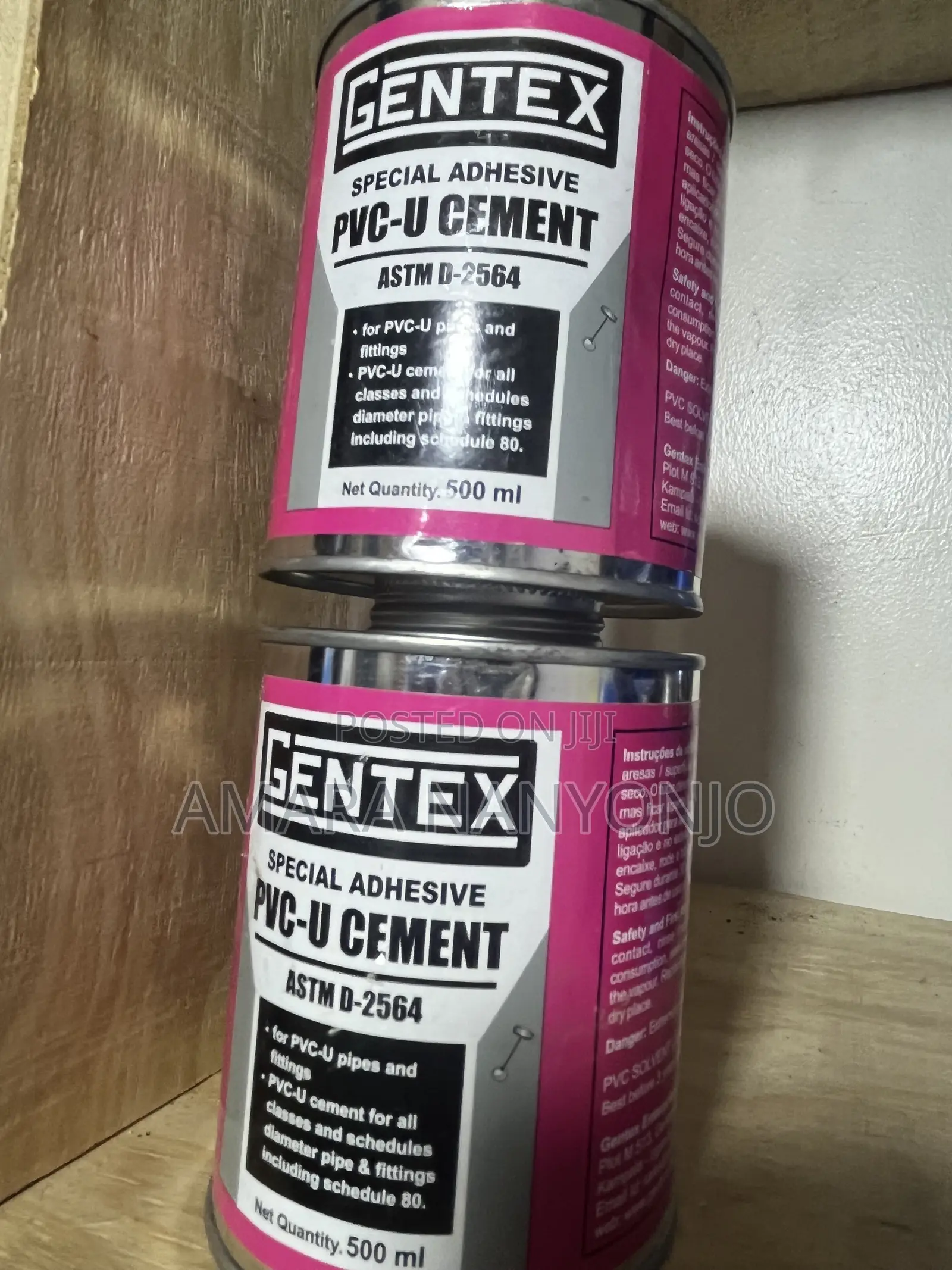 PVC Solvent (Gentex)