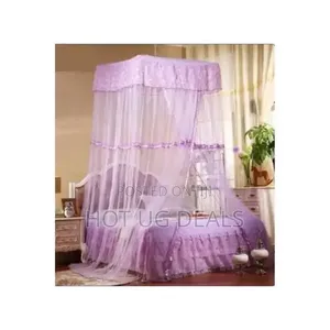 6x6 Hanging Square Top Mosquito Net – Multi Colour