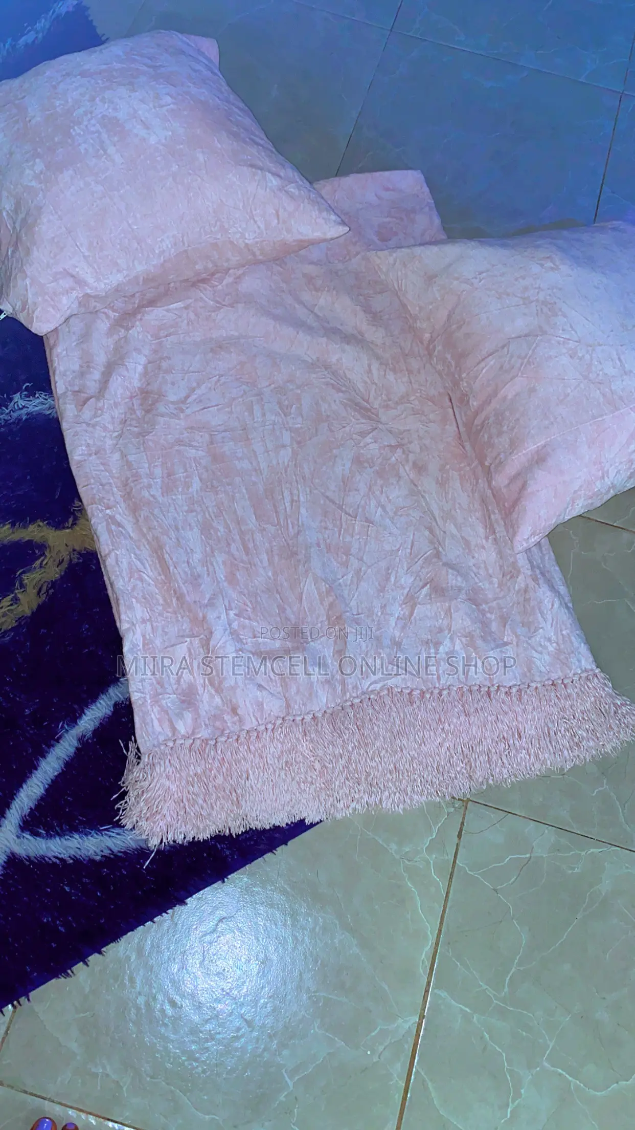 Luxury Pink 3-Piece Bedding Set