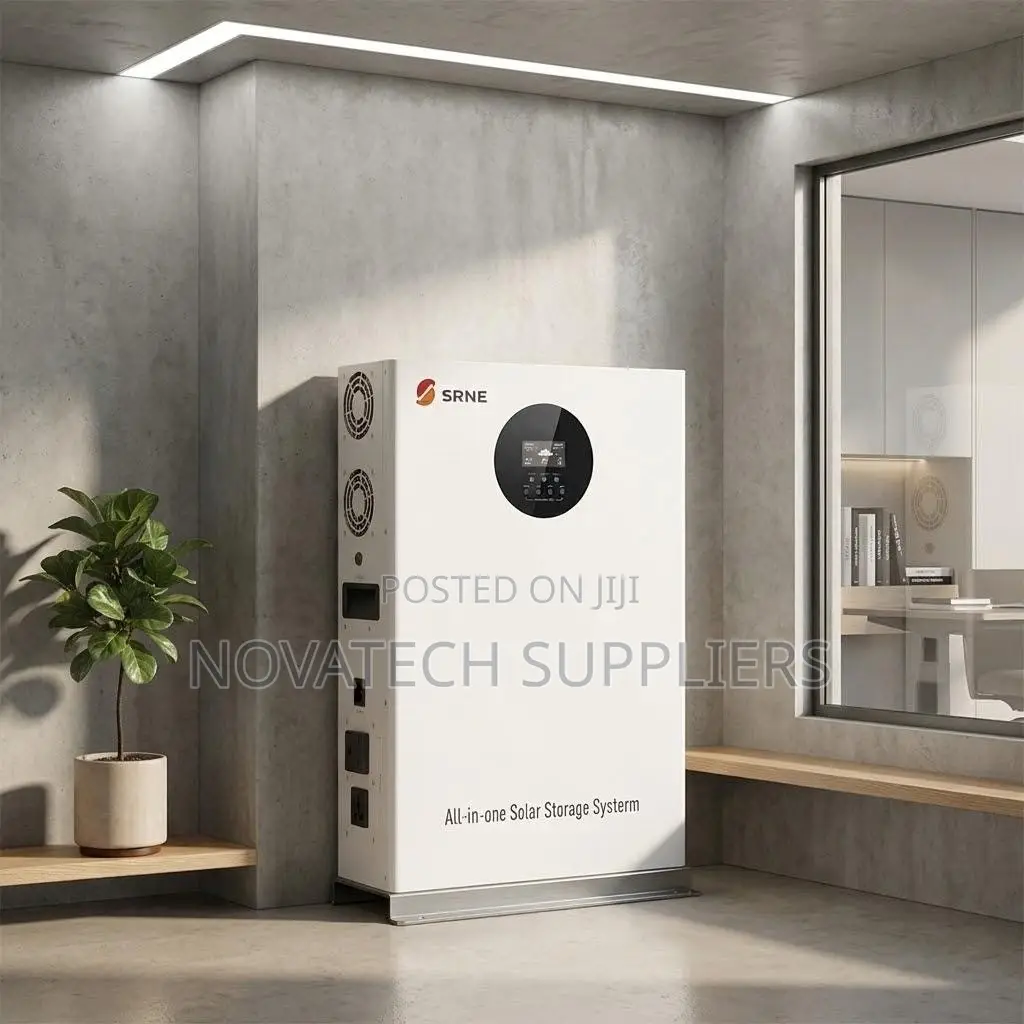 1.5kW SRNE Solar Electric Power Station With Builtin Lithium Battery