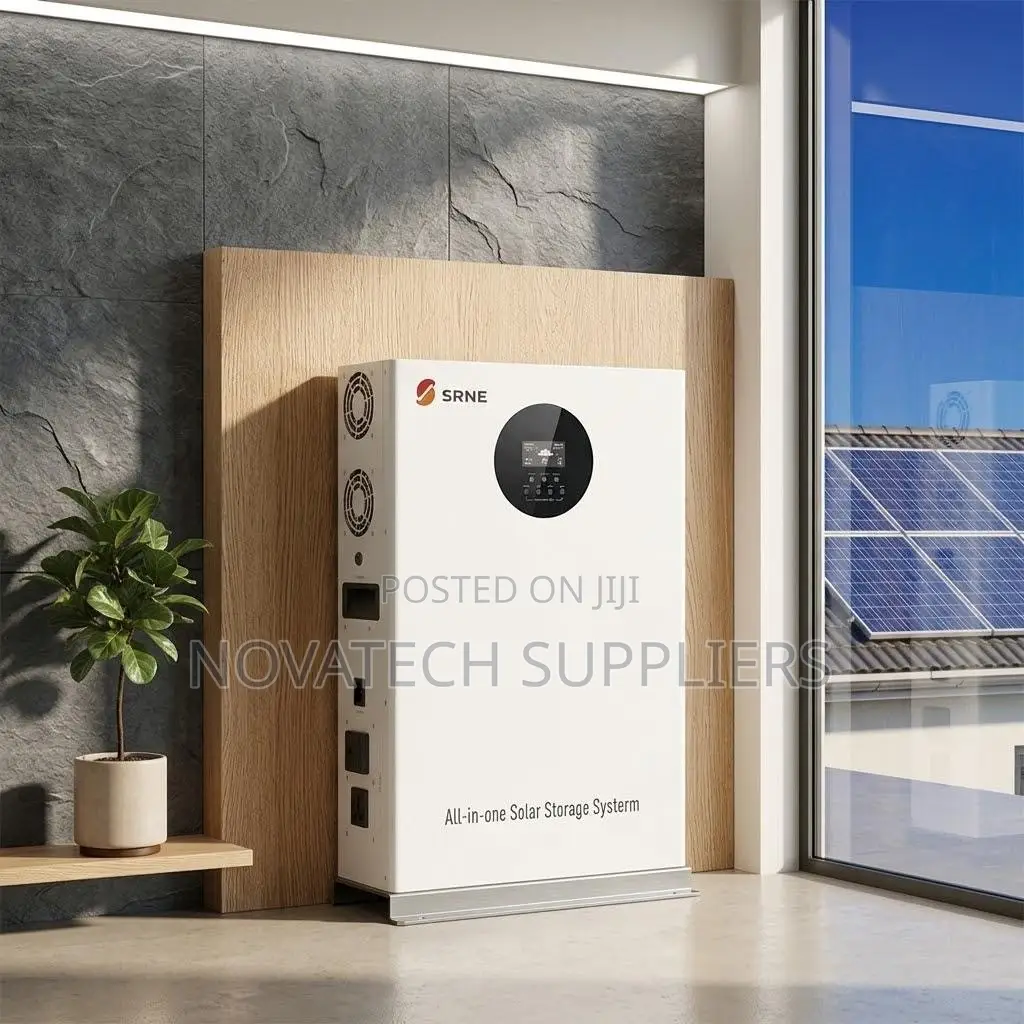 1.5kW SRNE Solar Electric Power Station With Builtin Lithium Battery