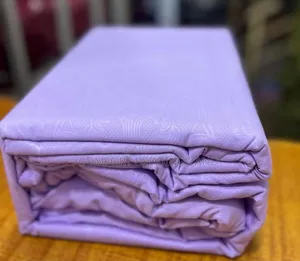 Elastic Cotton Bedsheets Purple Six by Six