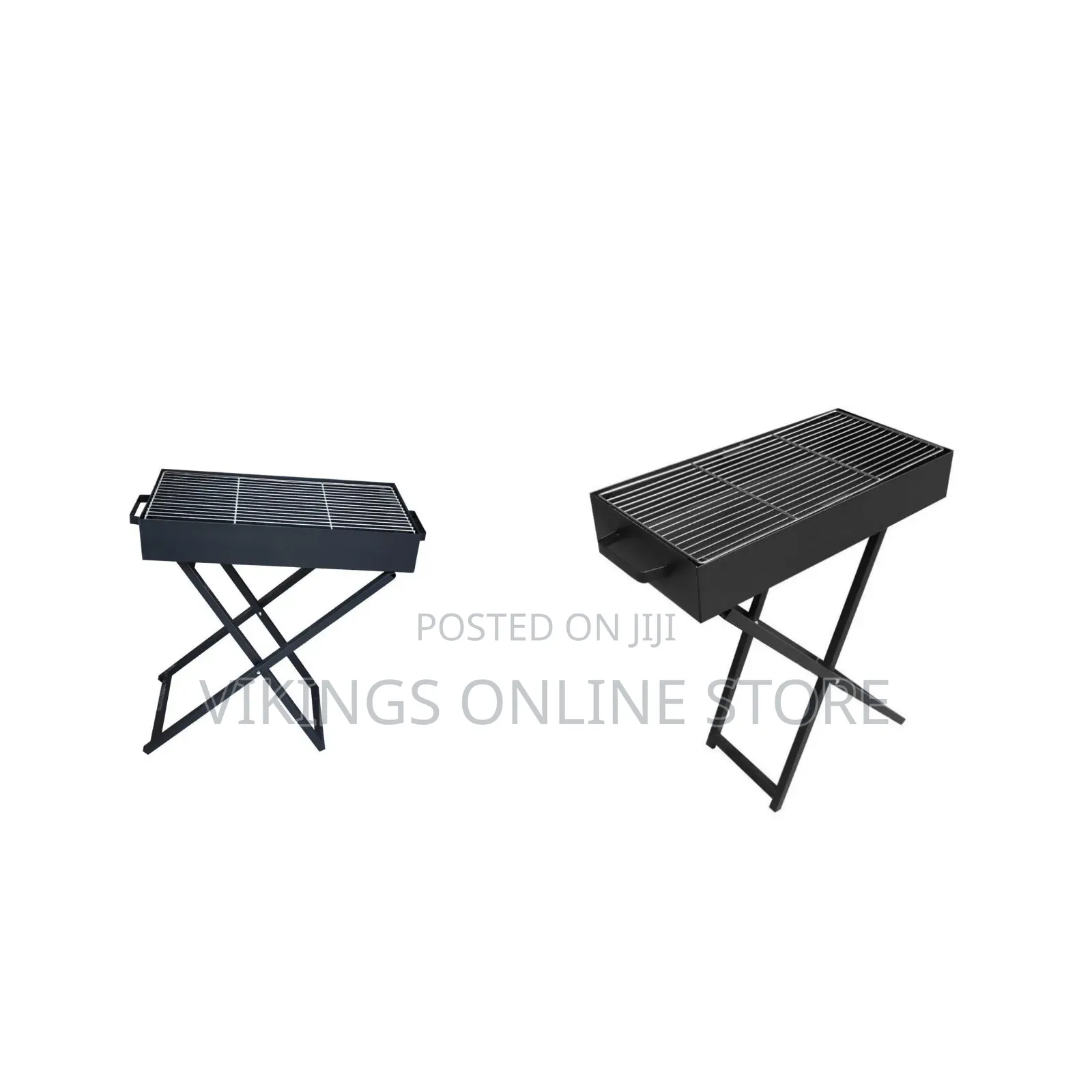 Medium Outdoor Charcoal BBQ With Grill 30*60 Cm