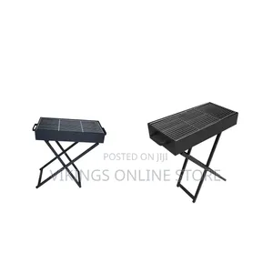 Medium Outdoor Charcoal BBQ With Grill 30*60 Cm