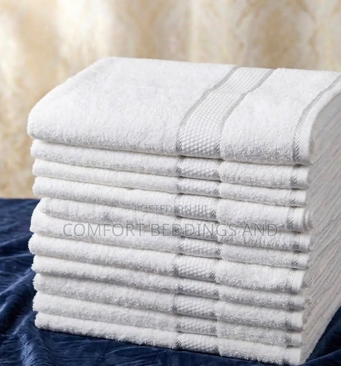 Polo Cotton Towels White