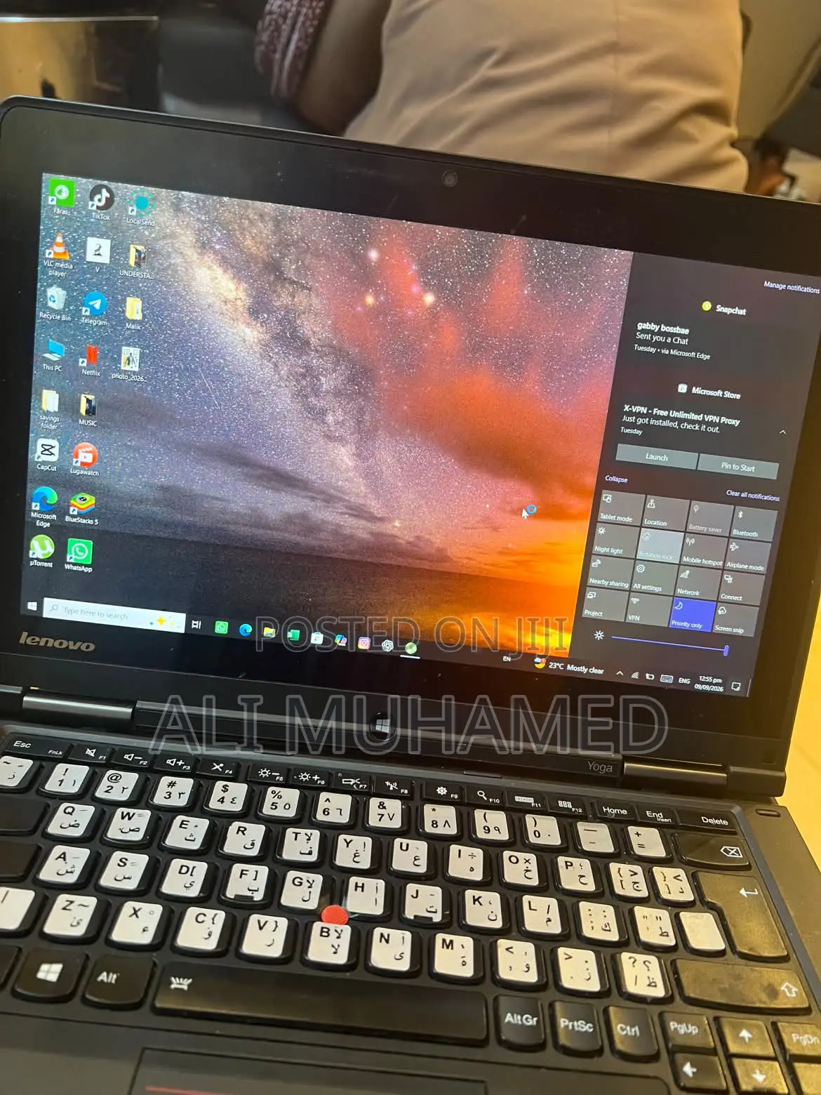Laptop Lenovo ThinkPad X1 Yoga 8GB Intel Core i7 SSD 256GB