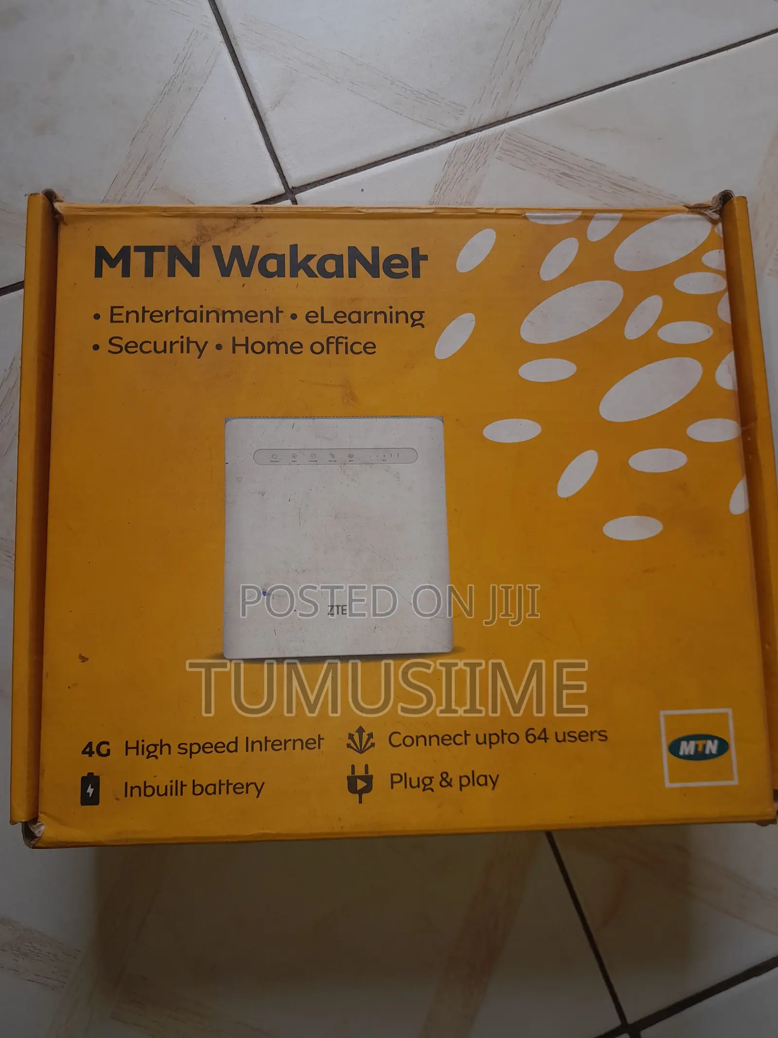 MTN WakaNet ZTE 4G Wireless Router