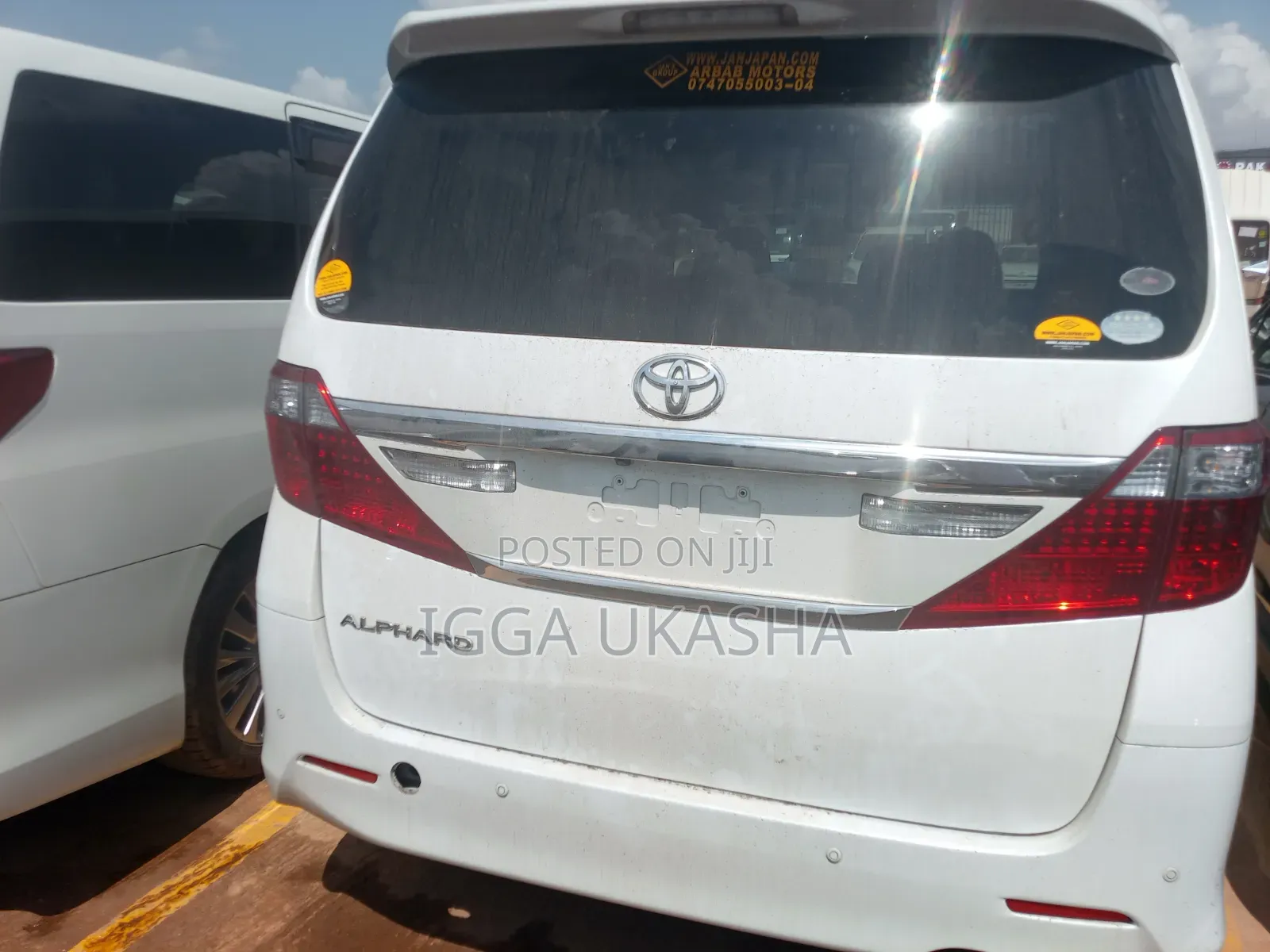 Toyota Alphard 2013 White