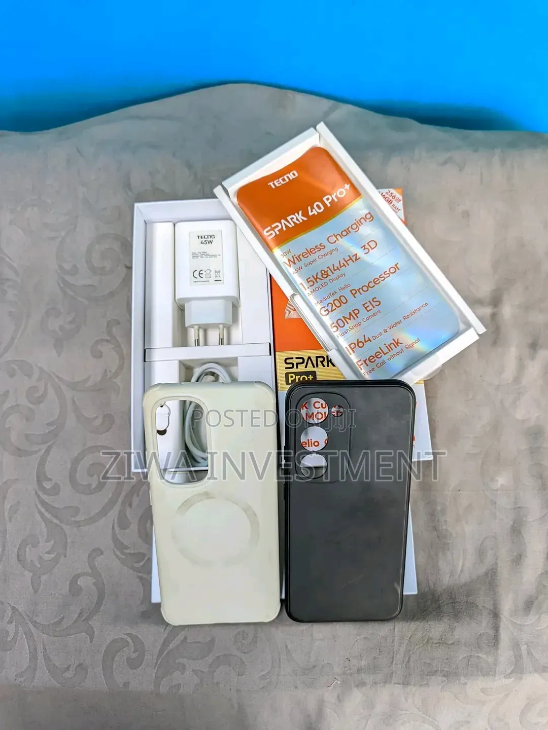 New Tecno Spark 40 Pro+ 256 GB Rose Gold