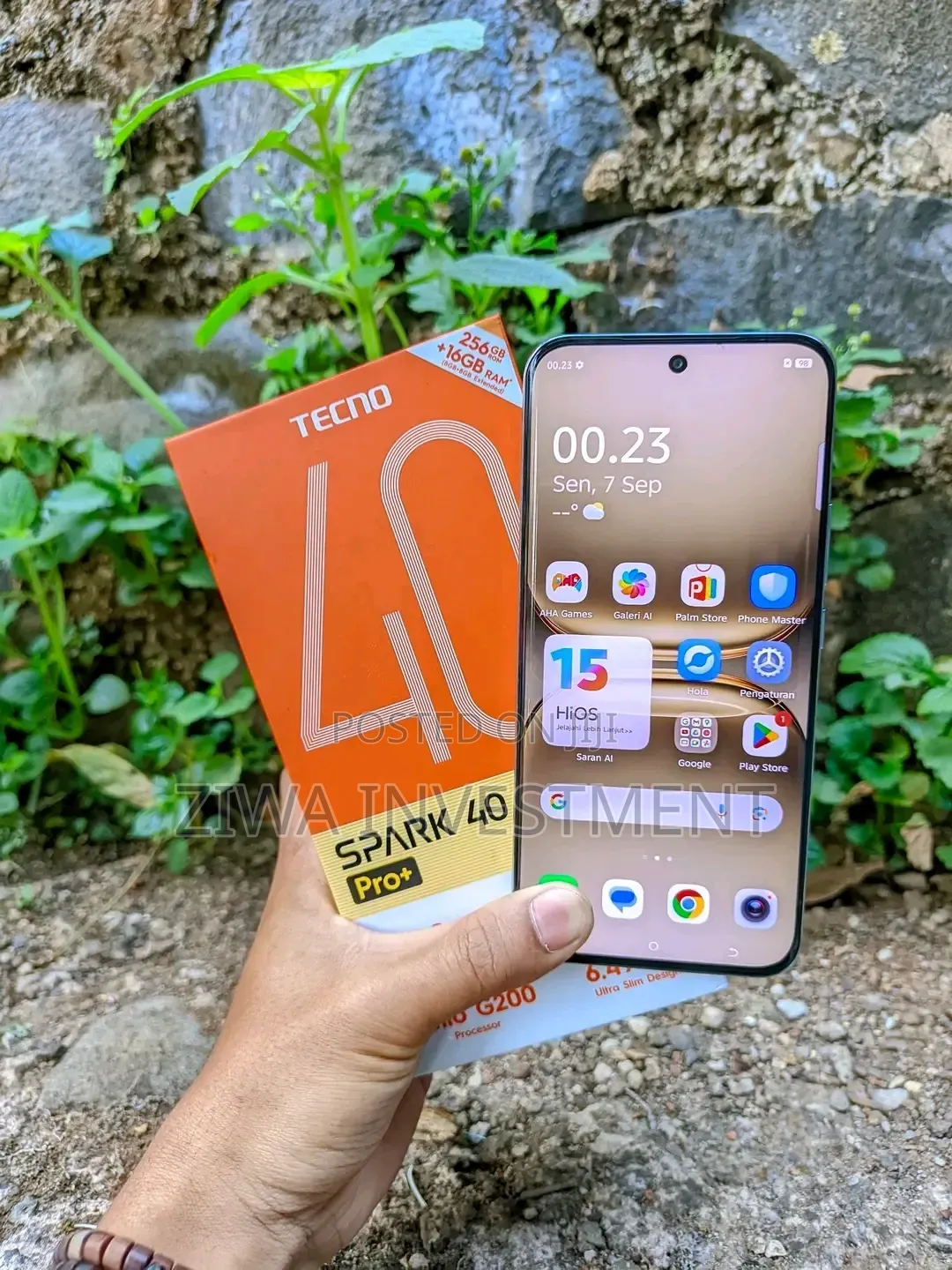New Tecno Spark 40 Pro+ 256 GB Rose Gold