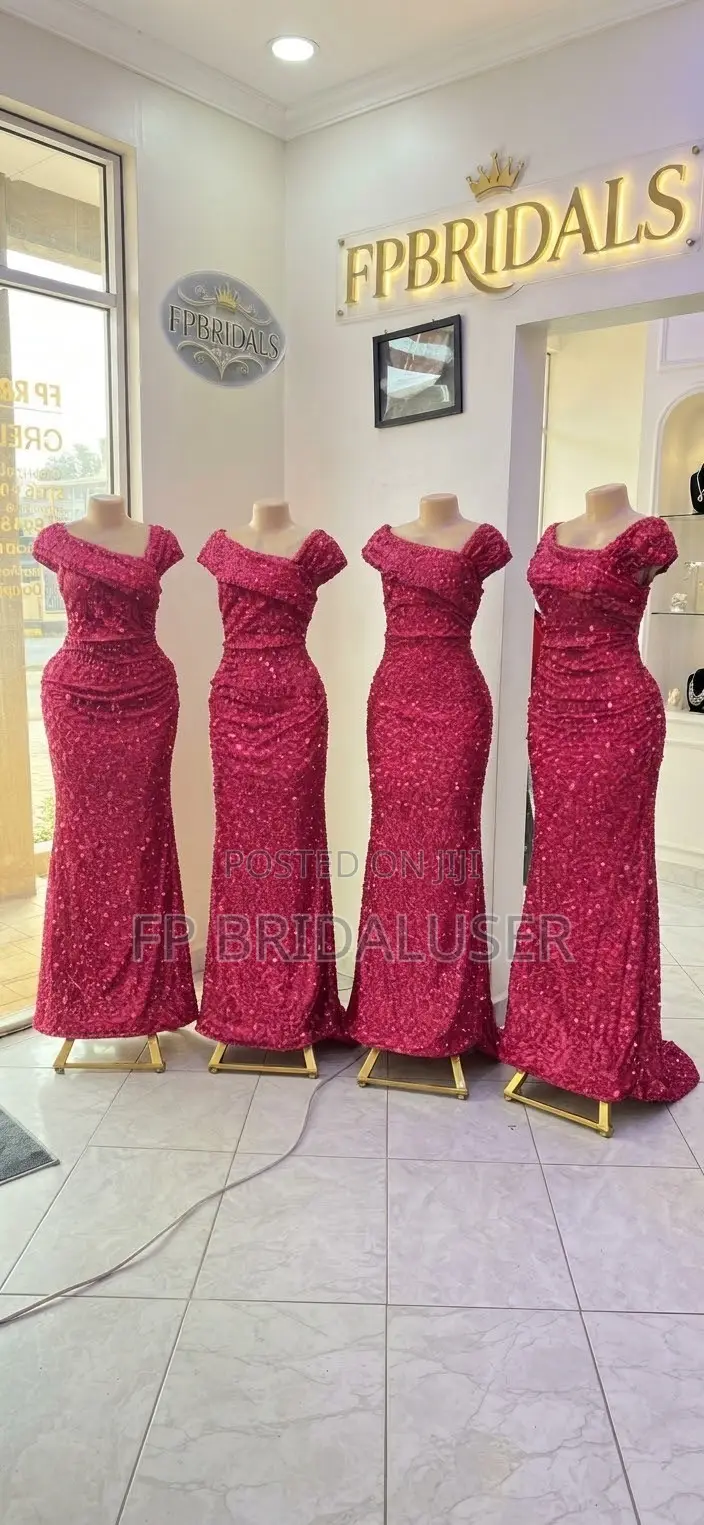 Pink Bridesmaids Dresses for Hire