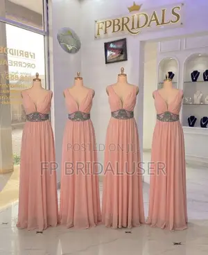 Pink Bridesmaids Dresses for Hire