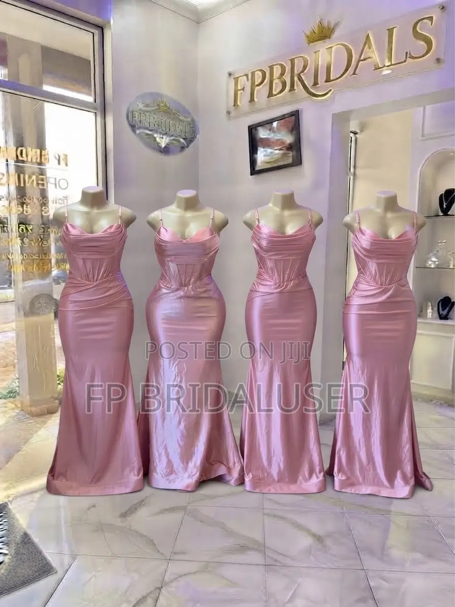 Pink Bridesmaids Dresses for Hire