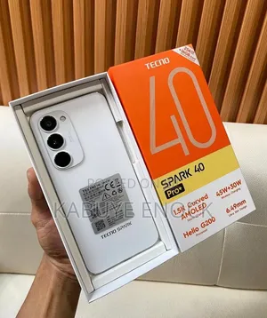New Tecno Spark 40 Pro+ 256 GB White