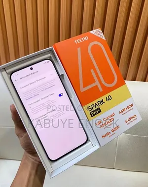 New Tecno Spark 40 Pro+ 256 GB White