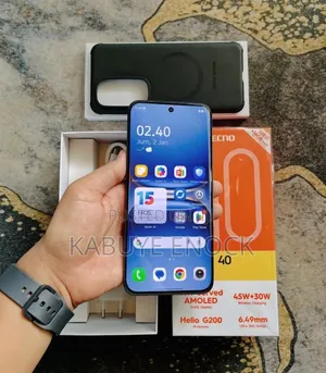 New Tecno Spark 40 Pro+ 256 GB White