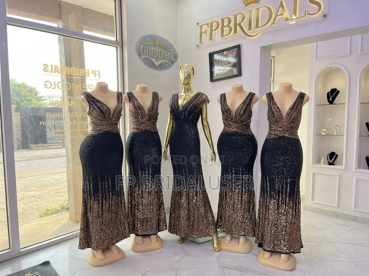 Black Bridesmaids Dresses for Hire