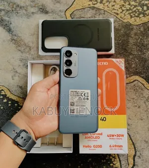 New Tecno Spark 40 Pro+ 256 GB Black