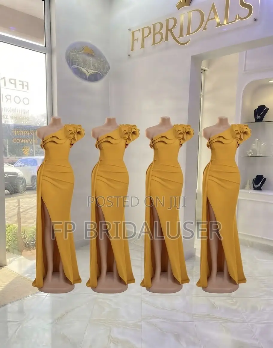 Yellow Bridesmaids Dresses for Hire