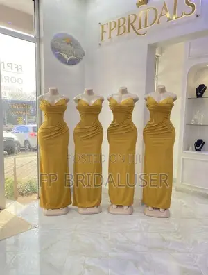 Yellow Bridesmaids Dresses for Hire