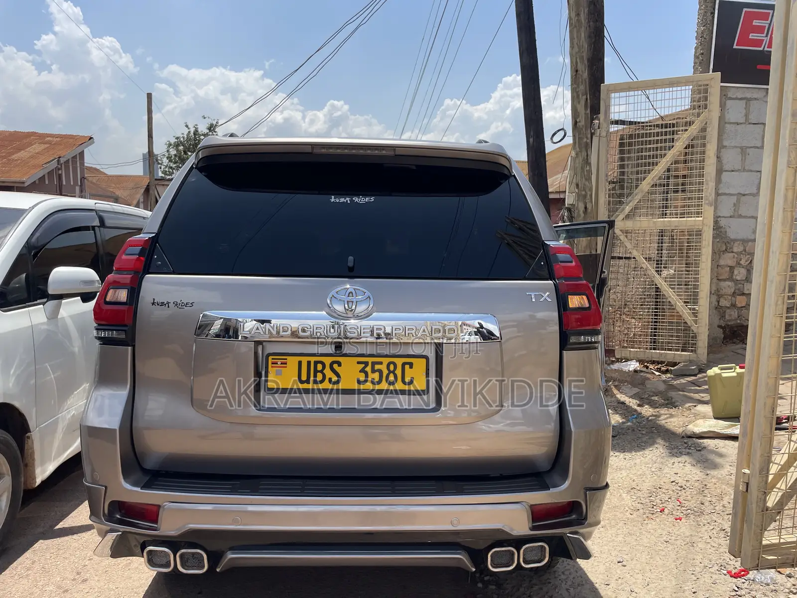 Toyota Land Cruiser Prado 2017 Gray