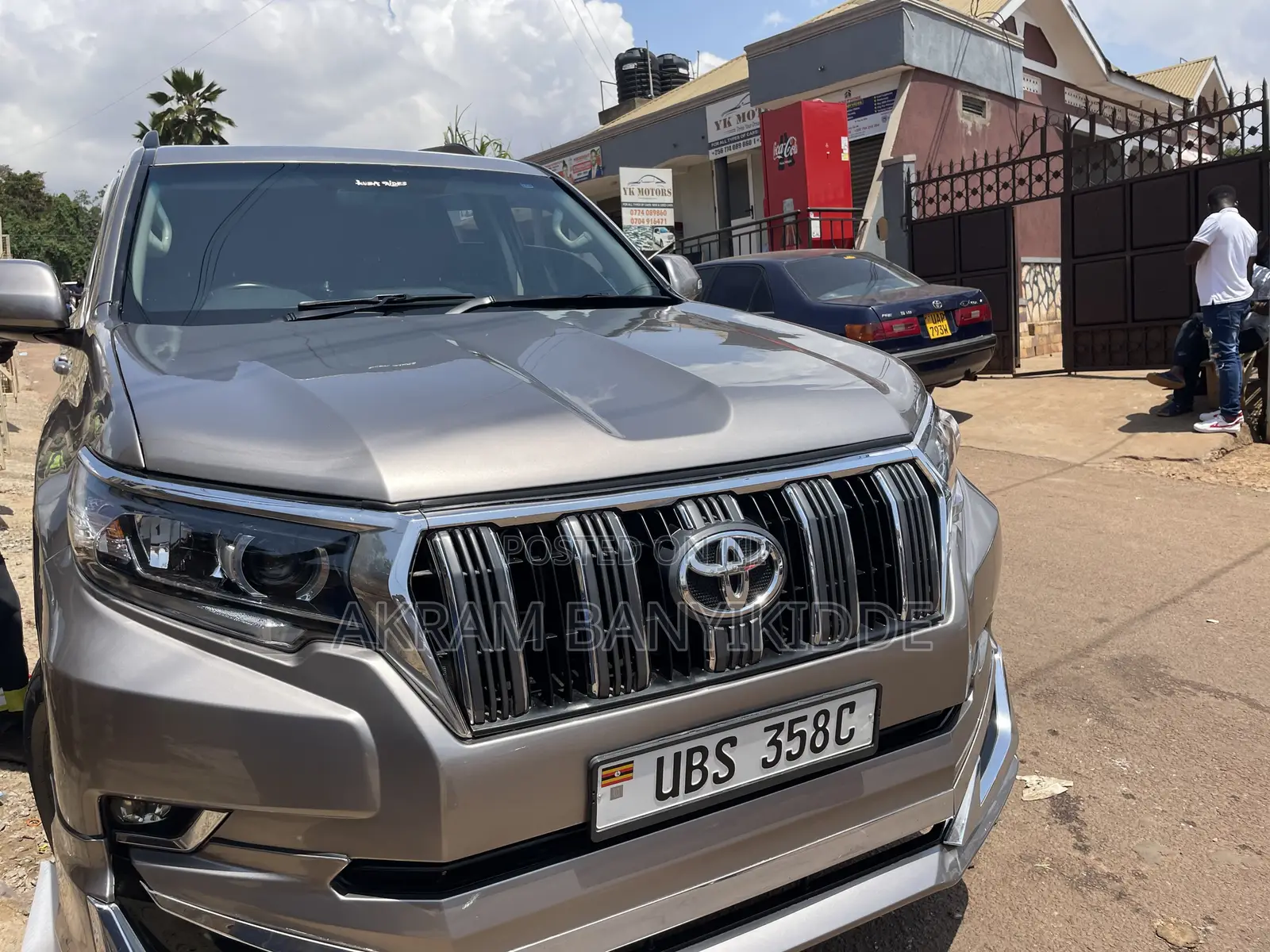 Toyota Land Cruiser Prado 2017 Gray
