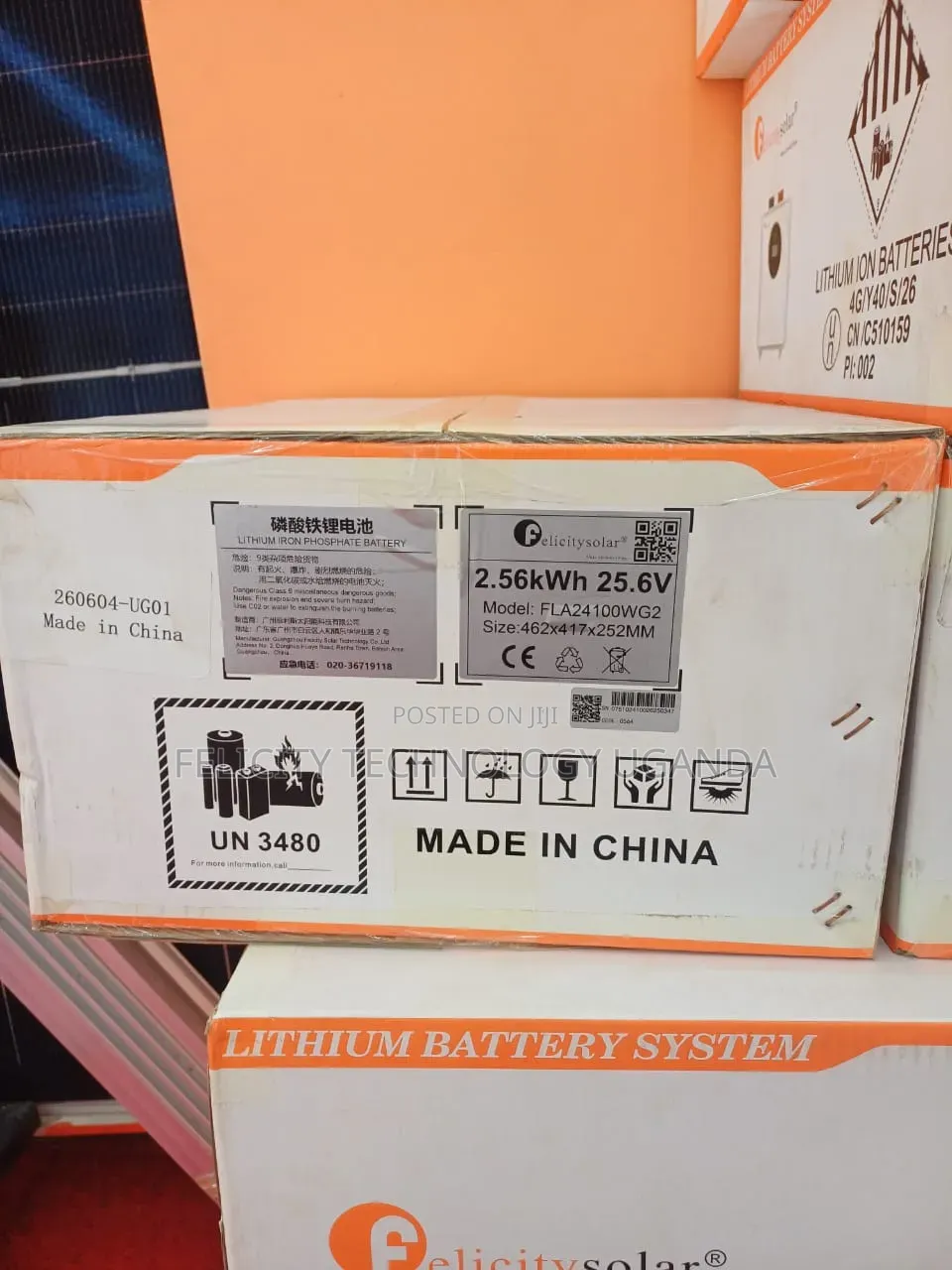 2.56kwh Lithium Battery 24v