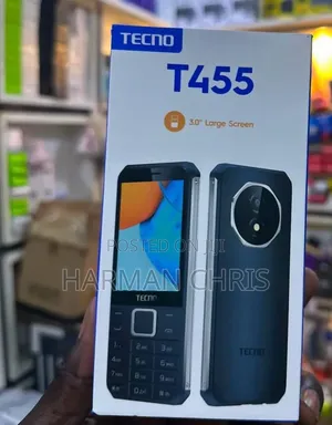 New Tecno T455 Black