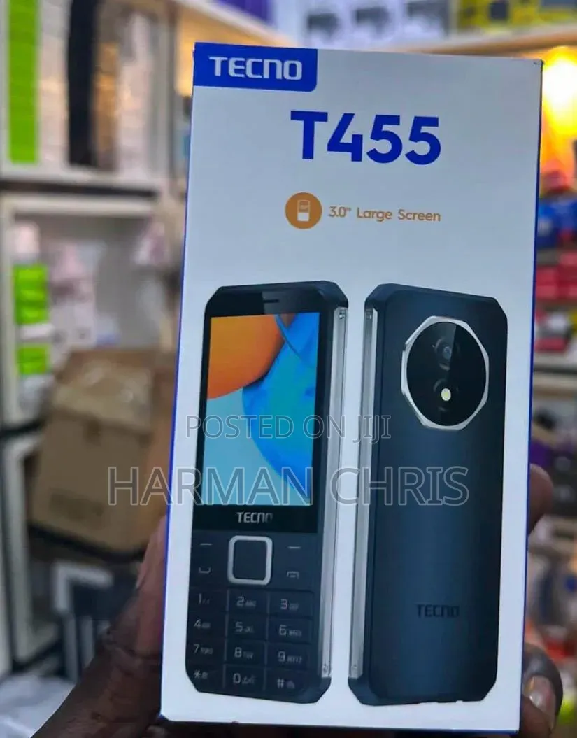 New Tecno T455 Black
