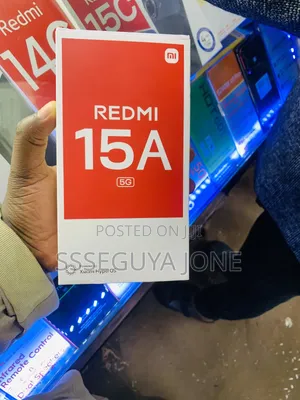 New Xiaomi Redmi 15a 128 GB Black