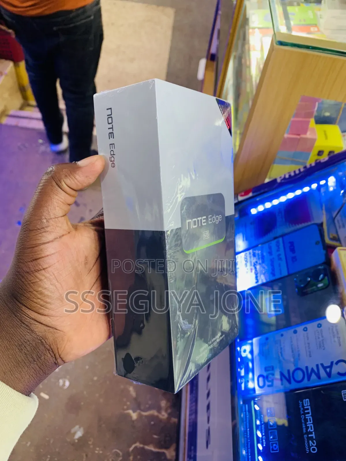 New Infinix Note Edge 256 GB Black